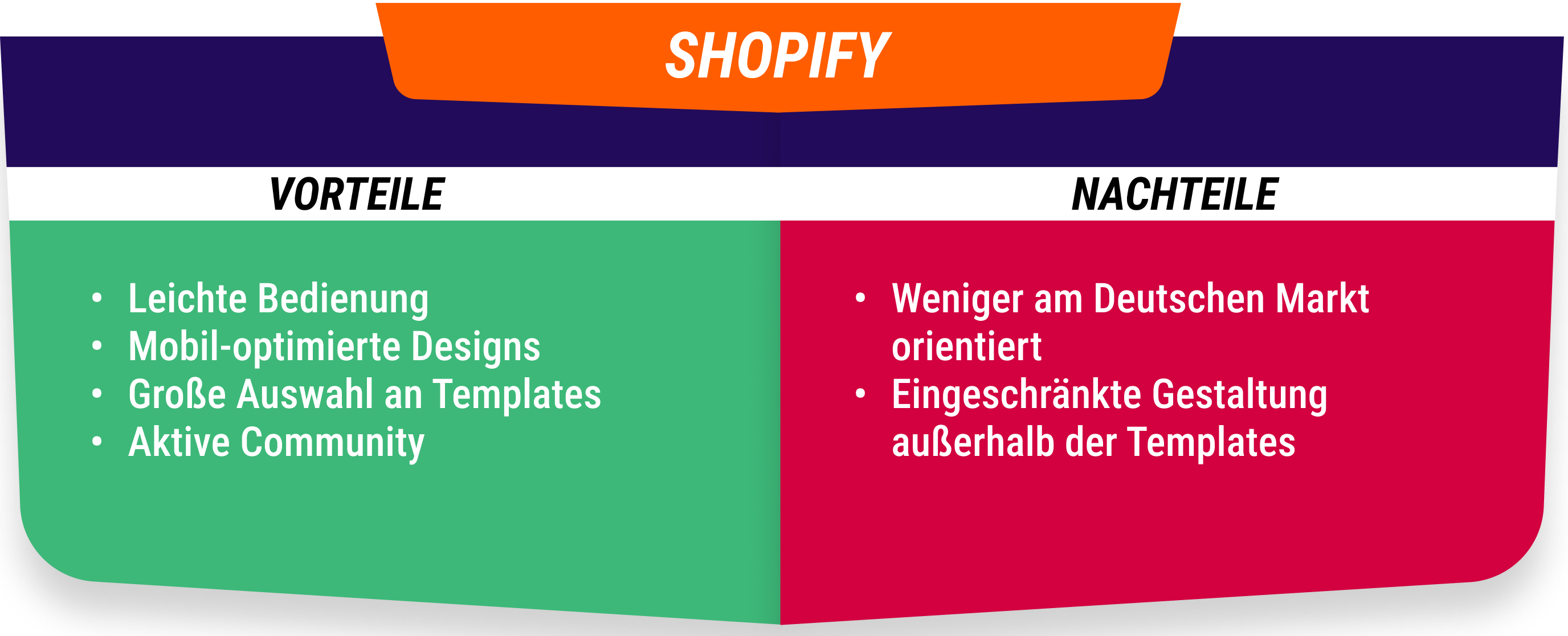 Vorteile und Nachteile von Shopify